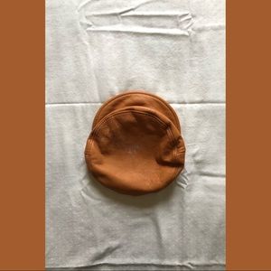 ORANGE NEWSPAPER BOY HAT